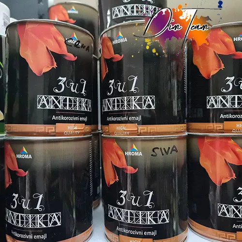 HROMA ANTIKA 3U1 CRNA 1KG/0,75 l
